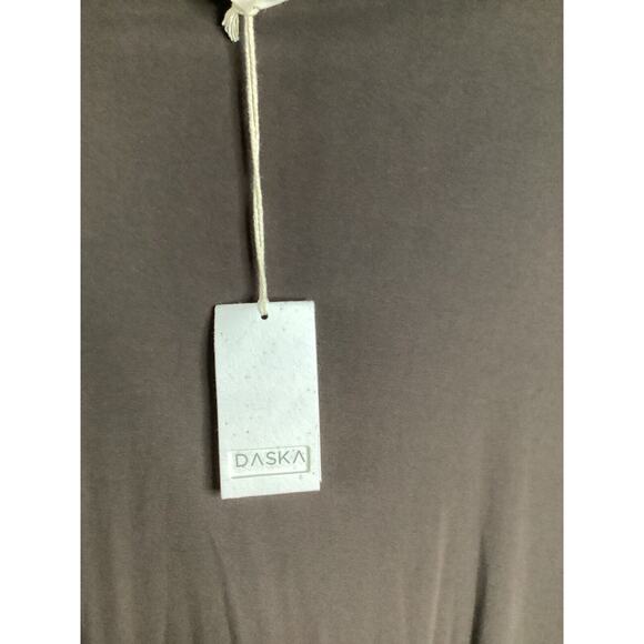 Daska Full Length Long Sleeve Dress Color Chocolate Size Medium - Picture 3 of 3